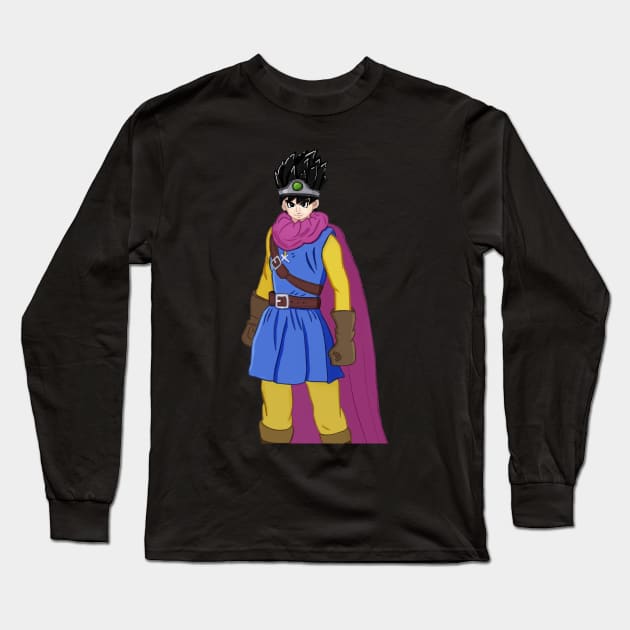 Erdrick - Dragon Quest Long Sleeve T-Shirt by SailorFabs